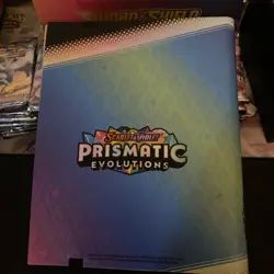 Pokemon Prismatic Evolutions Binder (No packs, binder only) - Image 2