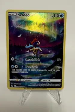 Pokemon Keldeo Full Art Ultra Rare Holo GG07/GG70 Crown Zenith - Image 1