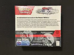 Pokemon Stellar Crown Booster Box English Print With Acrylic Case - Image 3
