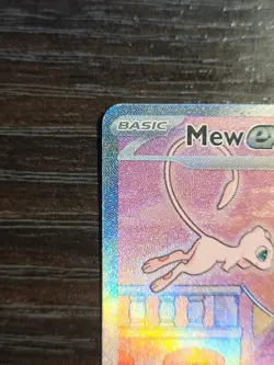 Mew ex SVP 053 Pokemon TCG Scarlet Violet 151 Black Star Promo Full Art - Image 2