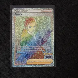 Pokemon TCG Spark Card 085/078 Pokemon GO Full Art Secret Rare NM - Image 1