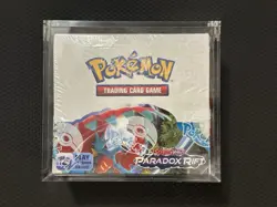 Pokemon Paradox Rift Booster Box English Print With Acrylic Case - Image 1