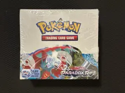 Pokemon Paradox Rift Booster Box English Print With Acrylic Case - Image 2