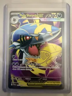 Mega Sharpedo ex - 113/094 - Ultra Rare - Phantasmal Flames - Pokemon - NM/M - Image 1