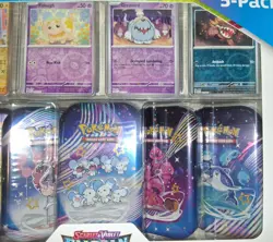 Pokemon PALDEAN FATES Costco Mini Tins set of 5 tins - Image 2