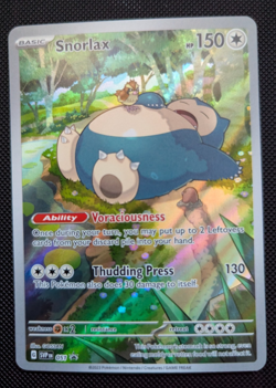 Pokemon Snorlax 051 from ETB 151 S&V/Sw&Sh NM Condition Promo Black Star ENG NM - Image 1