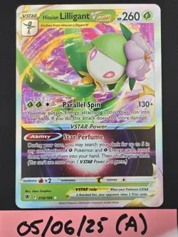 Hisuian Lilligant VSTAR - 018/189 - Pokemon Astral Radiance Ultra Rare Card - Image 1
