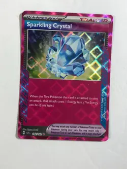 Pokemon TCG Prismatic Evolutions Ace Spec Sparkling Crystal 129/131 Near Mint - Image 1