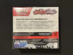 Pokemon Scarlet & Violet Booster Box English Print With Acrylic Case - Image 3