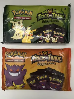 Pokemon Trick Or Trade BOOster bundles 2022, and 2023 - Image 1
