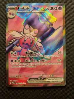 Pokemon Tinkaton ex 240/193 Sv02: Paldea Evolved Holo - Image 1