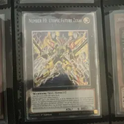 Yu-Gi-Oh! Number F0: Utopic Future Zexal DUAE DUAE-EN042 1st Edition Holo - Image 1