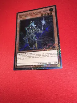 ☆ RA03-EN249 Legendary Six Samurai - Kizan Platinum Secret Rare 1st YuGiOh ☆ - Image 3