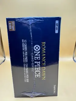 One Piece Romance Dawn OP-01 English Booster Box BLUE BOTTOM Sealed - Image 3