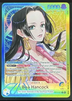 One Piece | Boa Hancock | OP14-041 | Alt Art Leader (L) | NM - Foil - Image 1