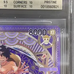 Special Alternate Art Luffy-Tarou One Piece OP11 Japanese SP ST18-005 SR BGS 10 - Image 5