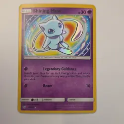Pokemon TCG Shining Mew Holo Rare Card 40/73 Shining Legends - LP - Image 1