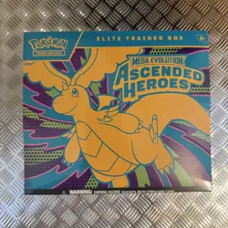 Pokemon TCG - Ascended Heroes - ETB Elite Trainer Box SEALED + Promo Card - Image 2