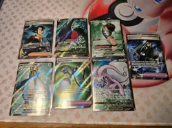 Pokemon TCG Lot of 7 full art cards NM - Image 1