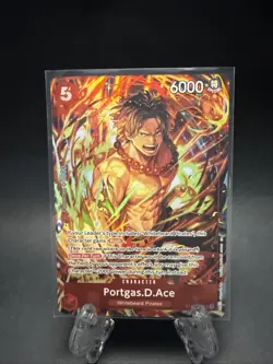 Portgas.D.Ace ST15-005 SR Illustration Box Vol.5 One Piece Card Game English - Image 1
