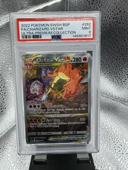 Charizard VSTAR SWSH262 SWSH: Sword & Shield Promo Cards Holo Psa 9 - Image 1