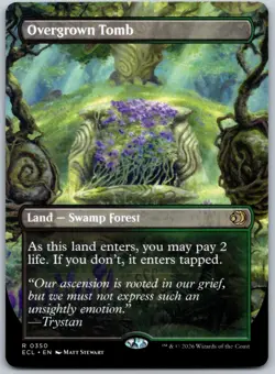 Overgrown Tomb (Borderless) R Lorwyn Eclipsed 350 NM - Image 1