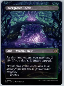 Overgrown Tomb (Borderless) R Lorwyn Eclipsed 350 NM - Image 2