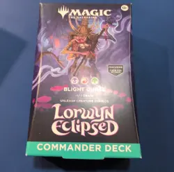 Magic: The Gathering Lorwyn Eclipsed Blight Curse Commander Deck Foils - Image 1