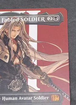 Sephiroth, Fabled SOLDIER (0382) (Borderless) Final Fantasy Regular - Image 4