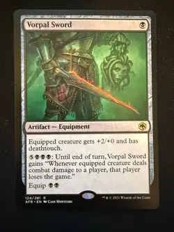 Vorpal Sword (Extended Art) - 377 - Adventures in the Forgotten Realms (AFR) NM - Image 1