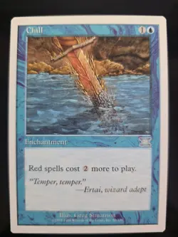 6th Edition MTG Playset Chill Magic - Image 1