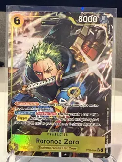 Roronoa Zoro (Full Art) [ST-29 - ST29-014] - NM [Foil] TCG One Piece - Image 1