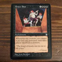 Grave Pact Stronghold - Lightly Played - Image 1