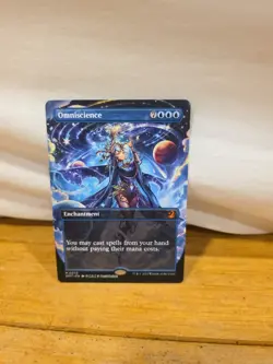 Omniscience (Anime Borderless) Wilds of Eldraine: Enchanting Tales Regular - Image 1