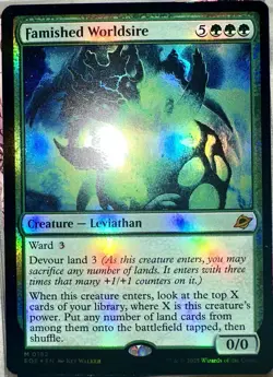 Famished Worldsire - 0182 - Edge of Eternities - MTG - NM/M Ships Now - Image 1