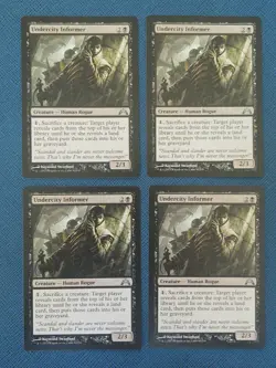 MTG 4x Undercity Informer x4 NM Gatecrash Magic Playset - Image 1