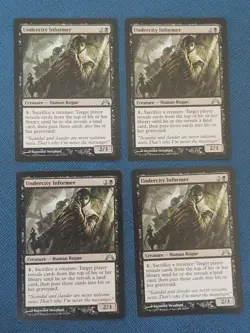 MTG 4x Undercity Informer x4 NM Gatecrash Magic Playset - Image 2