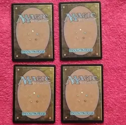 Magic The Gathering Burgeoning x4 Enchantment Stronghold Green Randy Gallegos - Image 2
