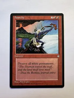 Anarchy - MTG Ice Age - NM - Image 1