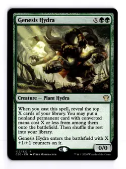 Genesis Hydra 172 Commander 2020 R MTG LP - Image 1