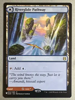MTG / Riverglide Pathway / LIST / #264 / Regular / Rare / NM - Image 1