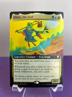 MTG FOIL Flubs, the Fool (Buy-a-Box) - Promo #356 - Image 1