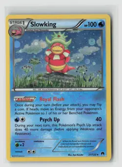 SLOWKING 21/122 COSMOS HOLO POKEMON TCG MP - Image 1