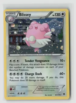 BLISSEY 81/119 COSMOS HOLO POKEMON TCG MP - Image 1
