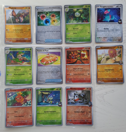 Lotto 11 Carte Pokemon Set RIVALI PREDESTINATI - DRI - REVERSE - ITA - MINT - Image 1