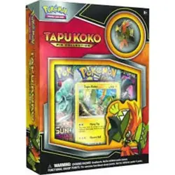 Pokemon TCG Tapu Koko Pin Collection Sealed - Image 1