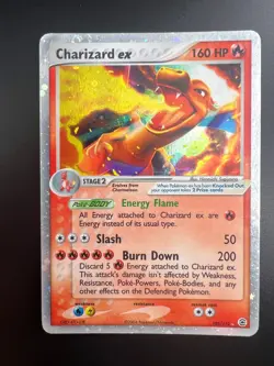 Charizard ex - 105/112 - Pokemon Ex FireRed LeafGreen Ultra Rare MP - Image 1