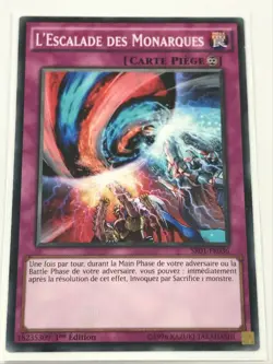 Carte Yu-Gi-Oh - JCC - L'Escalade des Monarques - SR01-FR036 - Neuf - FR - Image 1