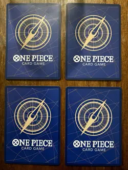 4x Charlotte Pudding OP06-047 (Full Playset) Wings of the Captain English NM - Image 2