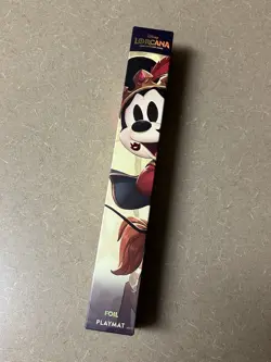 Disney Lorcana Parks Exclusive Mickey & Minnie Foil Playmat Brand New - Image 1